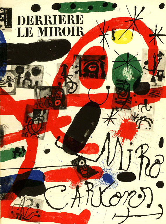 Joan Miró - Derriere. Le Miroir. 1965-78