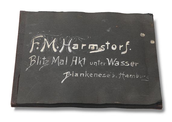Friedrich Matthias Harmstorf - Blitz Mal Akt unter Wasser. Um 1914 - Autre image