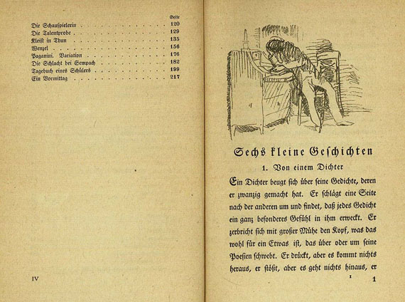 Robert Walser - Geschichten, 1914.