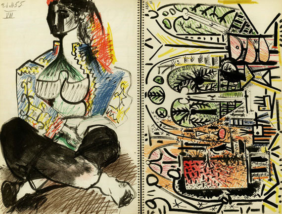 Pablo Picasso - Sketchbook 1960