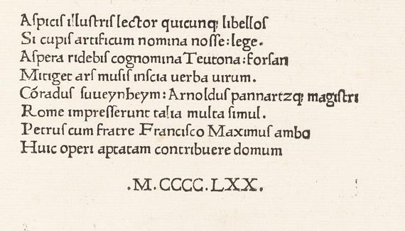  Leo I - Sermones. Ed. Joh. Andreae, 1470 - Autre image
