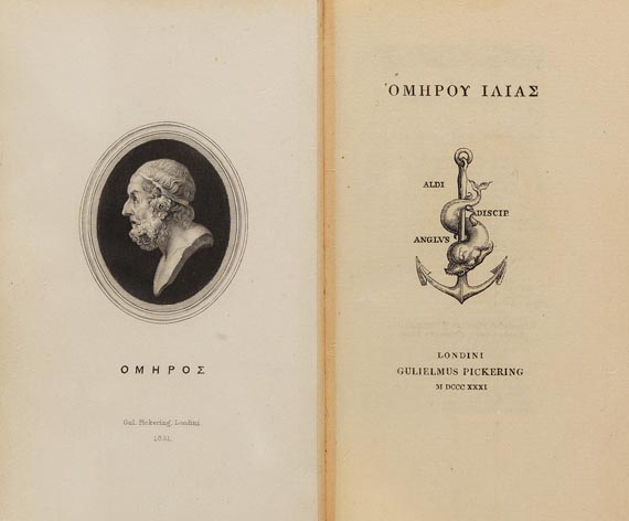  Homer - Ilias et Odyssea (griech.) (1831) - Autre image