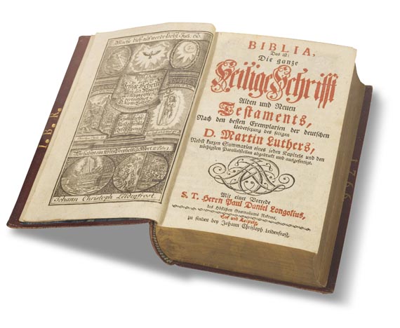  Biblia germanica - Heilige Schrift. 1765. - Autre image