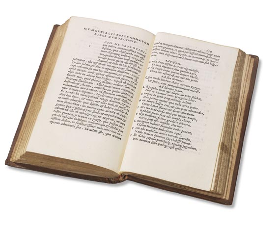  Aldus-Drucke - Martialis, Epigrammata. 1517 - Autre image