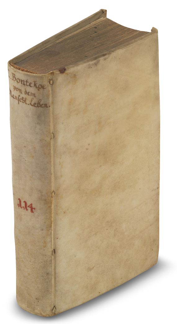 Cornelius Bontekoe - Kurtze Abhandlung. 1685 - Reliure