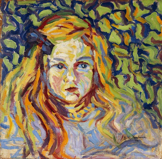 Ernst Ludwig Kirchner - Kinderköpfchen