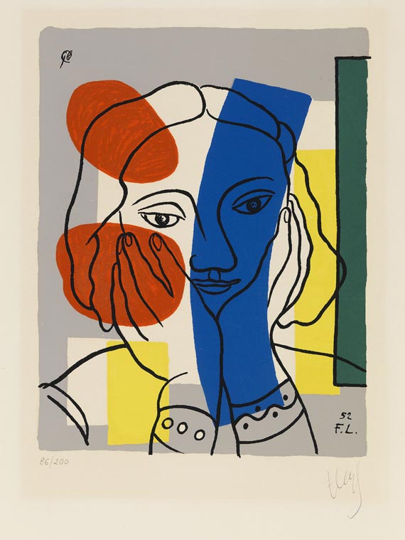 Fernand Léger - Portrait de Femme