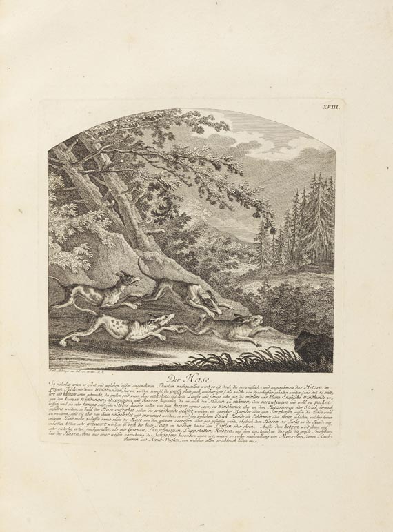Johann Elias Ridinger - Jagtbare Thiere. 1761 - Autre image