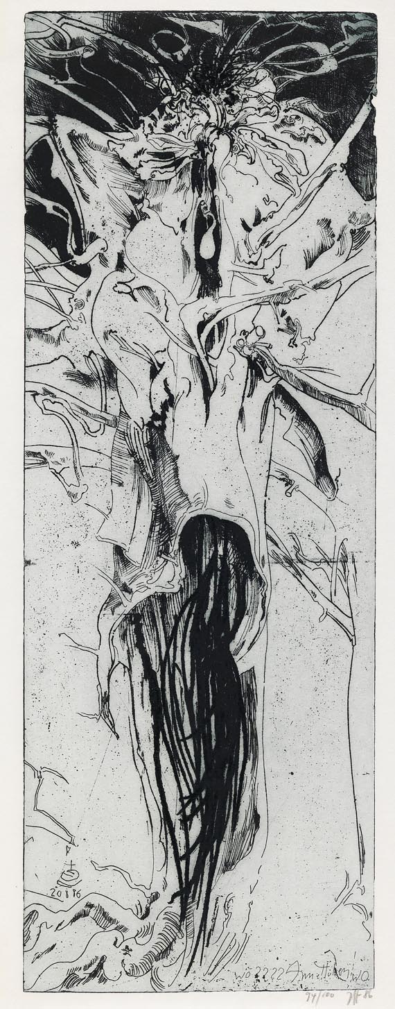 Horst Janssen - Laokoon - "Die Bäume der Annette" - Autre image