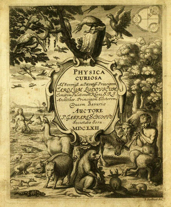 Caspar Schott - Physica curiosa. 1662.