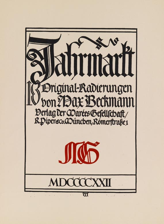Max Beckmann - Jahrmarkt - Autre image