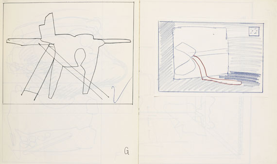 Claes Oldenburg - Skulpturer och teckningar - Orig.-Skizzen. 1966. - Autre image