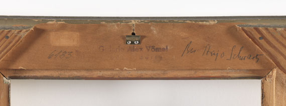 Karl Hofer - Mädchenporträt im Profil - Signature