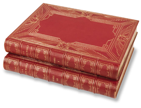 Gustave Doré - La Sainte bible. 1874. 2 Bde.