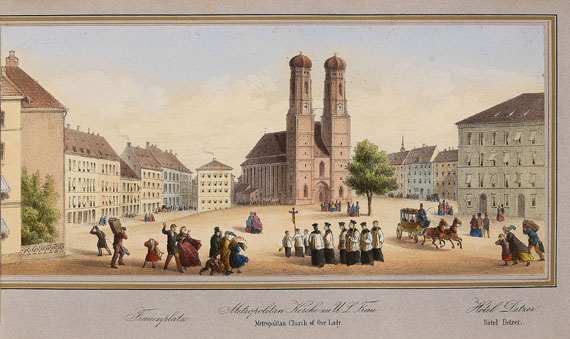 Hermann Manz - Illustrirter Spaziergang durch München. 1864.