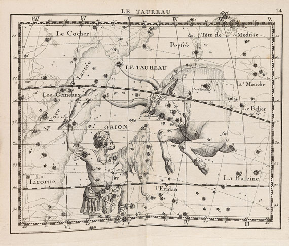 John Flamsteed - Atlas Céleste. 1776.