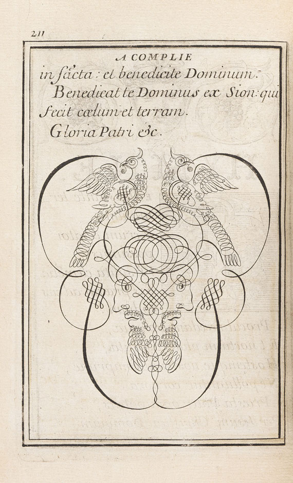 Louis Senault - Heures nouvelles. Ca. 1695