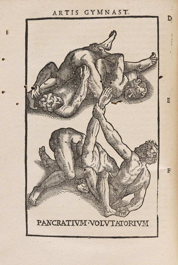 Hieronymus Mercurialis - De arte gymnastica. 1577.