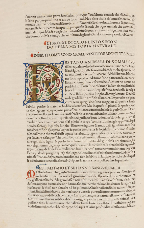 Caecilius Plinius Secundus - Historia naturale (1476) - Autre image