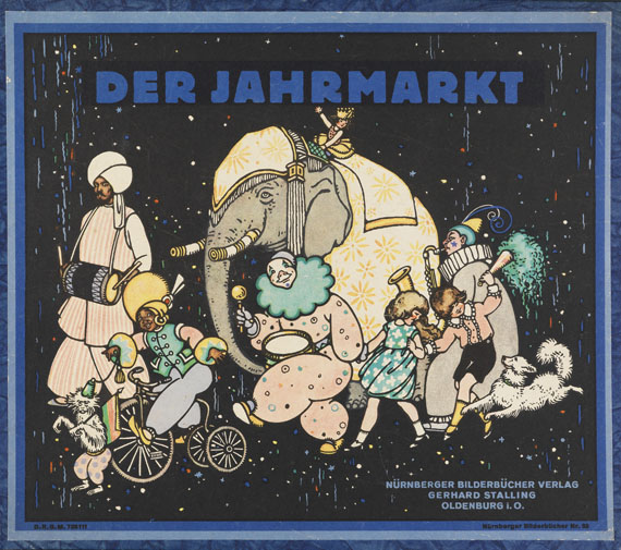 Baumgarten, F. - Der Jahrmarkt. 1924