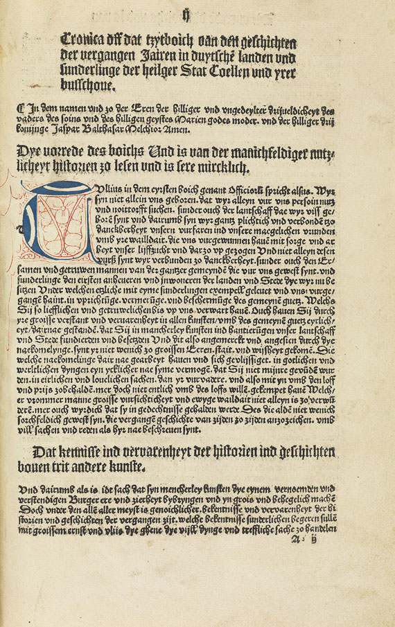   - Die Cronica van der hilliger Stat Coellen. 1499 - Autre image
