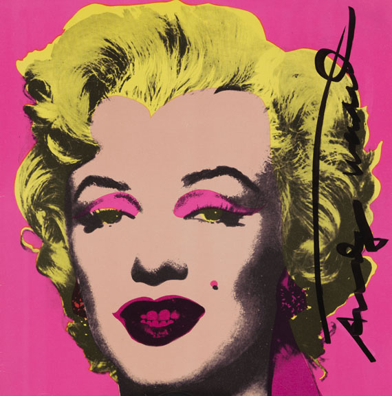 Andy Warhol - Marilyn Invitation Card