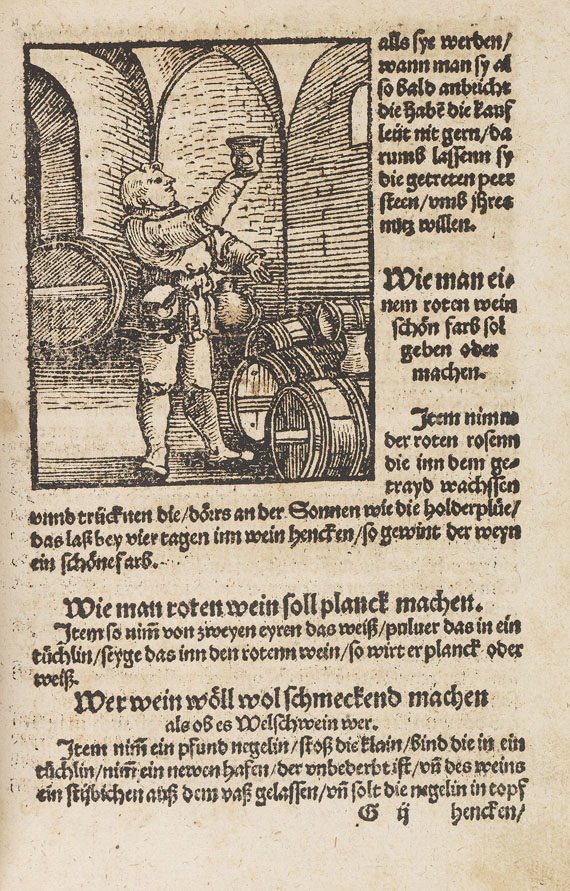   - Kellermaisterey. Augsburg 1536.. - Autre image