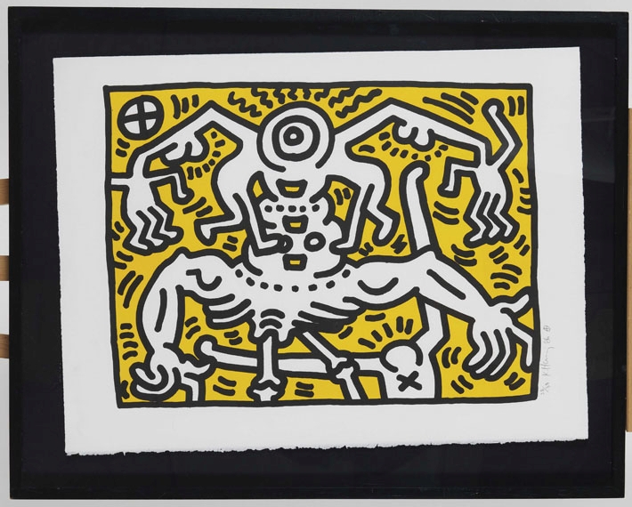 Keith Haring - Untitled - Image du cadre