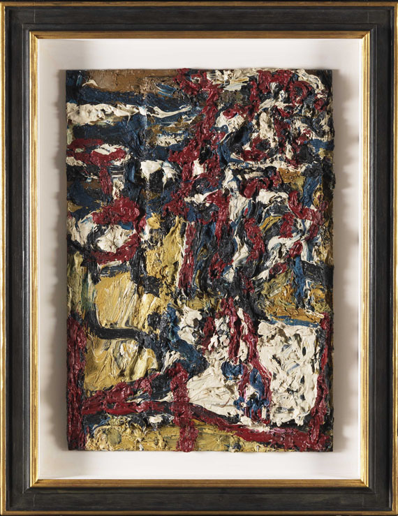 Frank Auerbach - J.Y.M. in the Studio II - Image du cadre