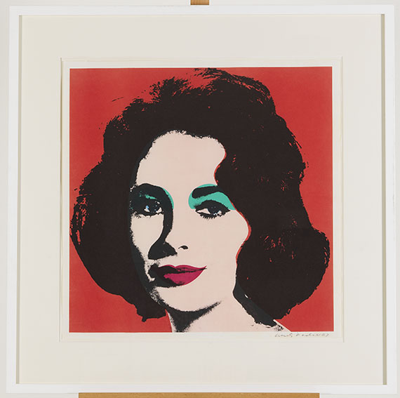 Andy Warhol - Liz - Image du cadre