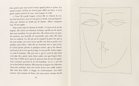 Pablo Picasso - Carmen. 1949. - Autre image