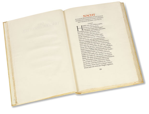 Johann Wolfgang von Goethe - Faust. 1922-24. 3 Bde. - Autre image