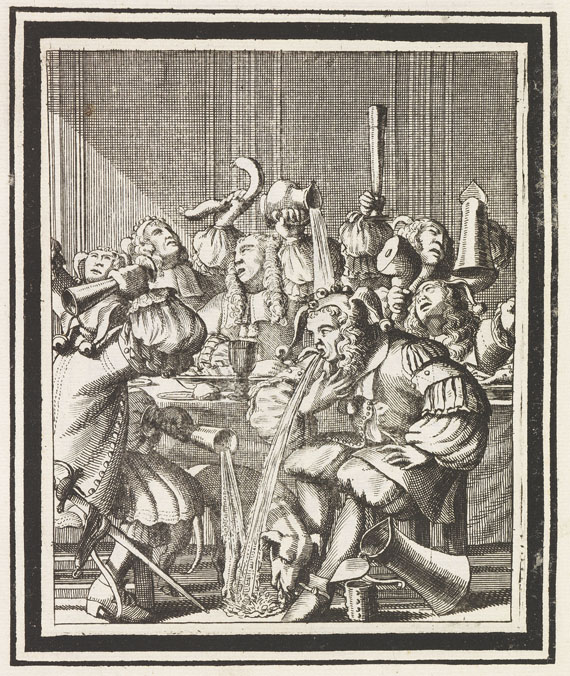 Wahrmund [Pseud.] Jocoserius - Wol-geschliffener Narren-Spiegel. 1730 - Autre image