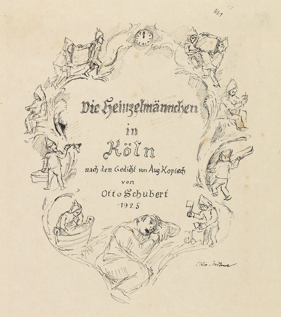 Otto Schubert - Die Heinzelmännchen in Köln. 1925 - Autre image