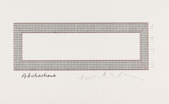 Henri Chopin - Sammlung von dactylopoèmes. 29 Bll. 1978-82. - Autre image