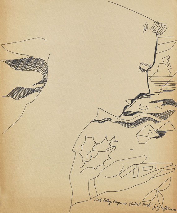 Andy Warhol - Jack Holding Crayons