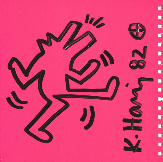 Keith Haring - Dog barking