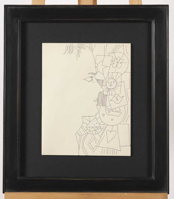 Andy Warhol - Male Figure - Image du cadre