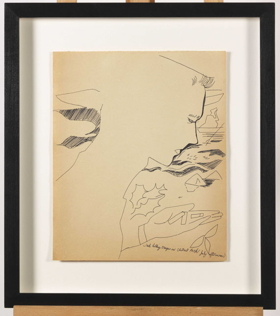 Andy Warhol - Jack Holding Crayons - Image du cadre