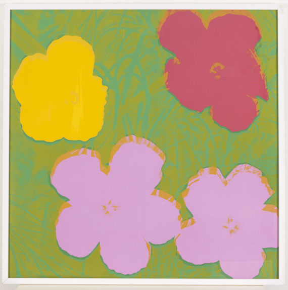 Andy Warhol - Flowers - Image du cadre