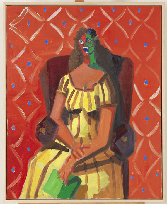 George Condo - Multicoloured woman - Image du cadre