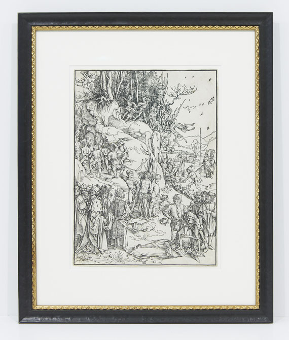 Albrecht Dürer - Die Marter der Zehntausend - Image du cadre
