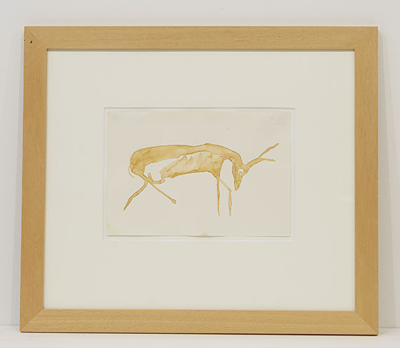 Joseph Beuys - Hirsch - Image du cadre