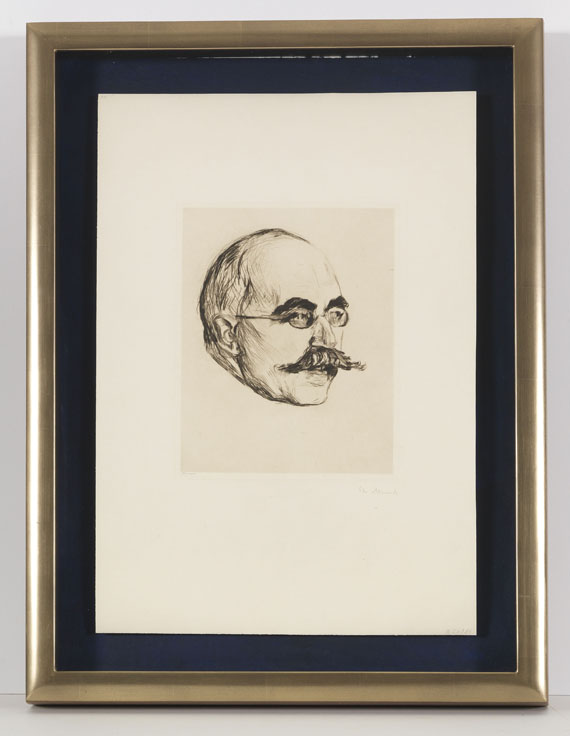 Edvard Munch - Gustav Schiefler - Image du cadre