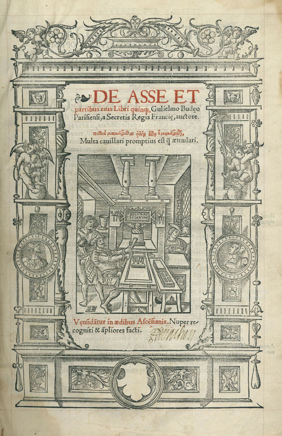 Guillaume Budé - De asse. 1532