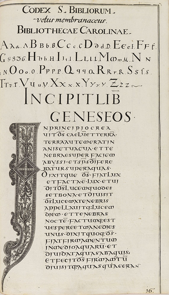 Johann Jakob Scheuchzer - Alphabeti ex diplomatibus. 1730. - 2 Werke angebunden. - Autre image