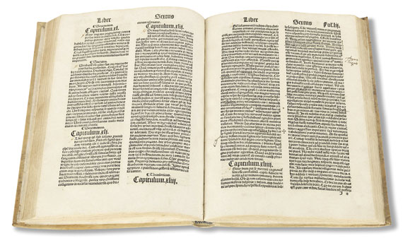 Magnus Aurelius Cassiodorus - Historia ecclesiastica tripartita. Um 1500. - Autre image