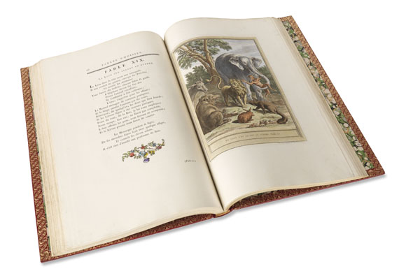Jean de La Fontaine - Fables choisies. 4 Bde. 1755 - Autre image