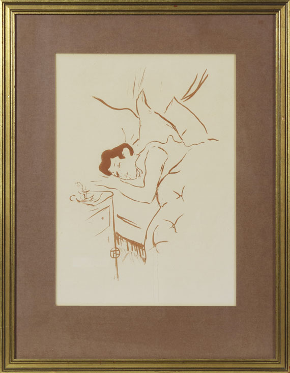 Henri de Toulouse-Lautrec - Ta bouche - Image du cadre