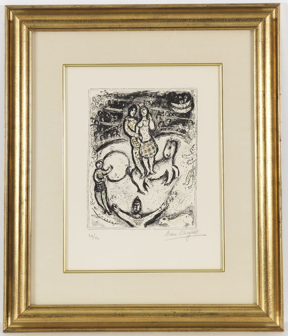 Marc Chagall - Cirque - Image du cadre